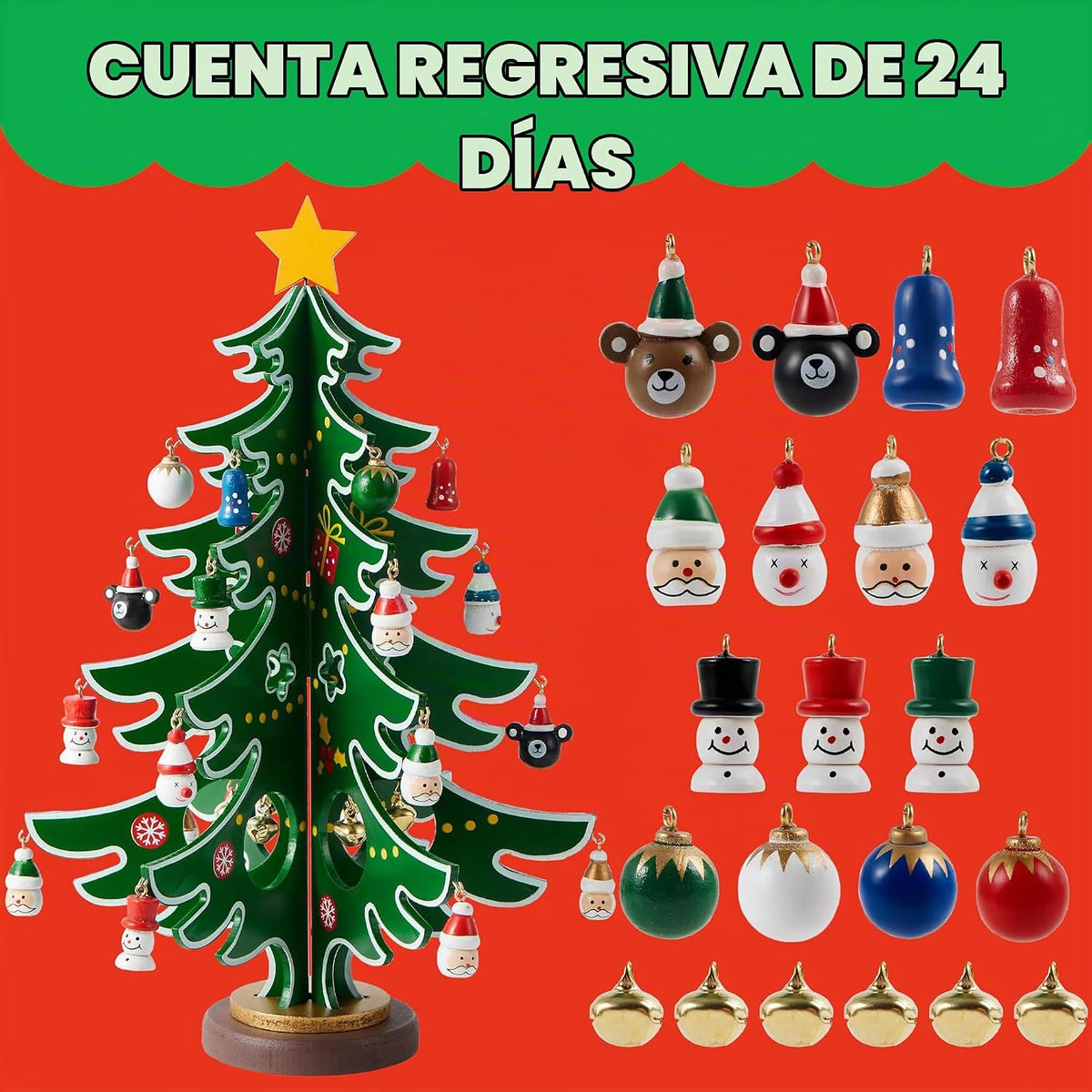 24 Days Calendar Ornaments