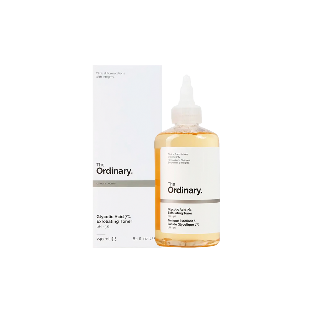 Glycolic Acid 7% Exfoliating Toner | 240ml | Uperfect Perú