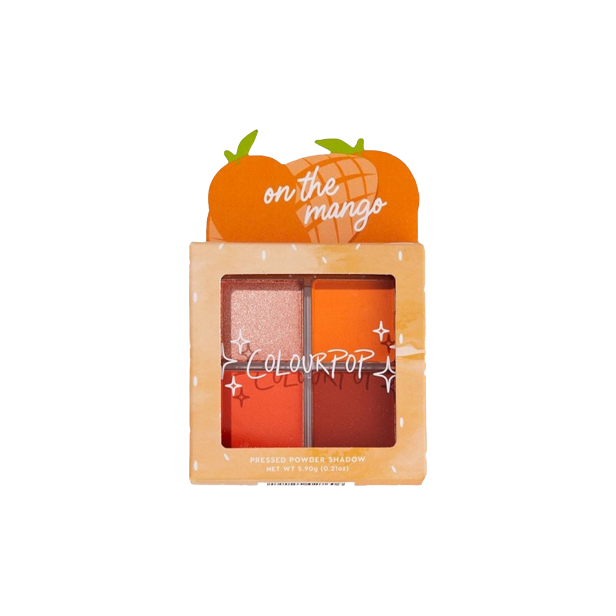 On The Mango Paleta de Sombras | Colourpop | Uperfect Perú