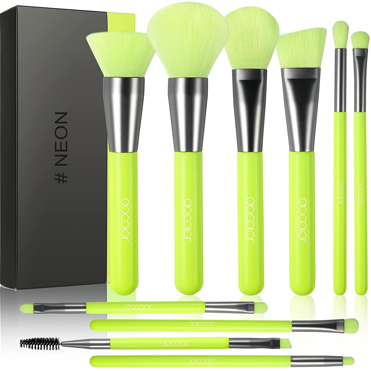 Set Brochas Neón | Docolor | Uperfect Perú