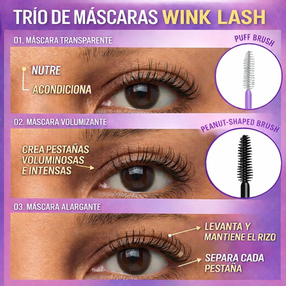 Wink Lash Trio Máscara