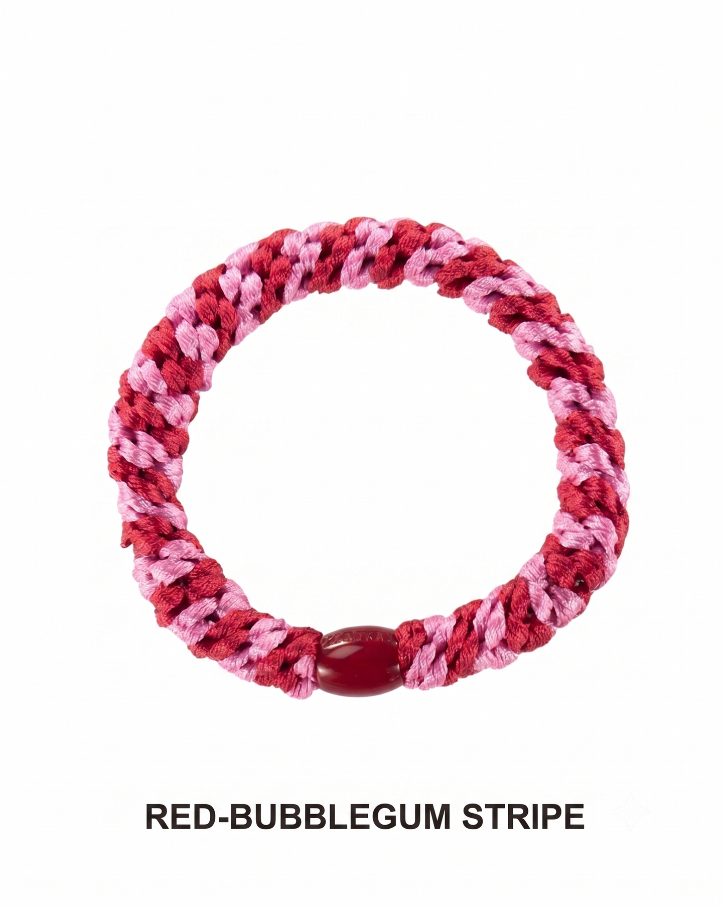RED-BUBBLEGUM STRIPE