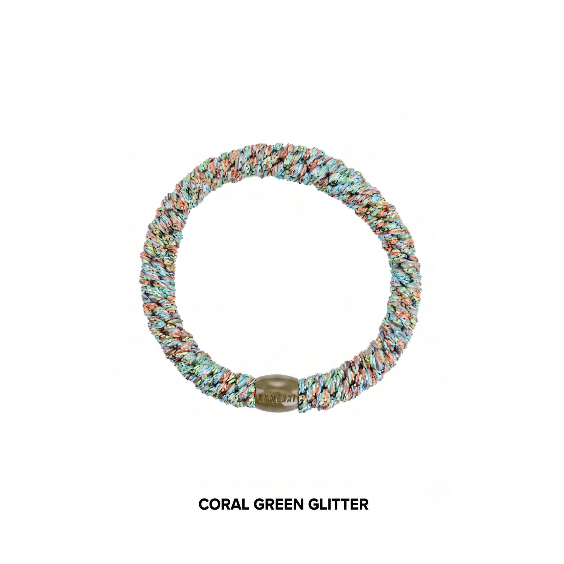 CORAL GREEN GLITTER