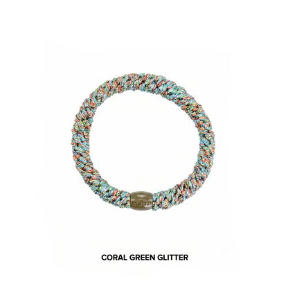 CORAL GREEN GLITTER