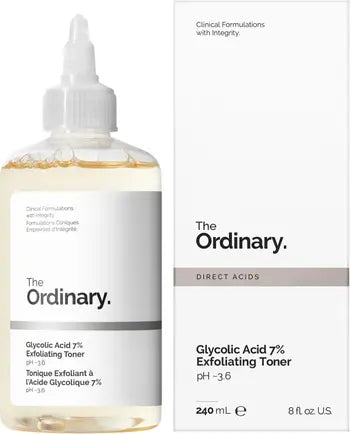 Glycolic Acid 7%  Exfoliating Toner