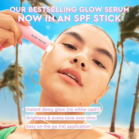 Watermelon Glow Dew Balm Sunscreen Stick- SPF 45 | Glow Recipe | Uperfect Perú