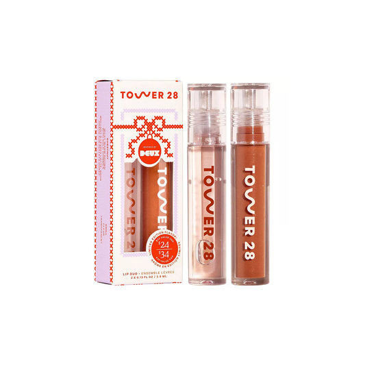 Lip Drip Cookie Butter Lip Gloss Set | Tower 28 | Uperfect Perú