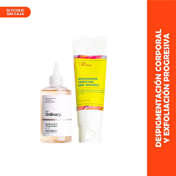 Discoloration Correcting Body Treatment + Glycolic Acid 7% (sin caja)