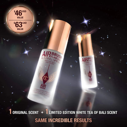 Mini Airbrush Flawless Setting Spray Duo Set