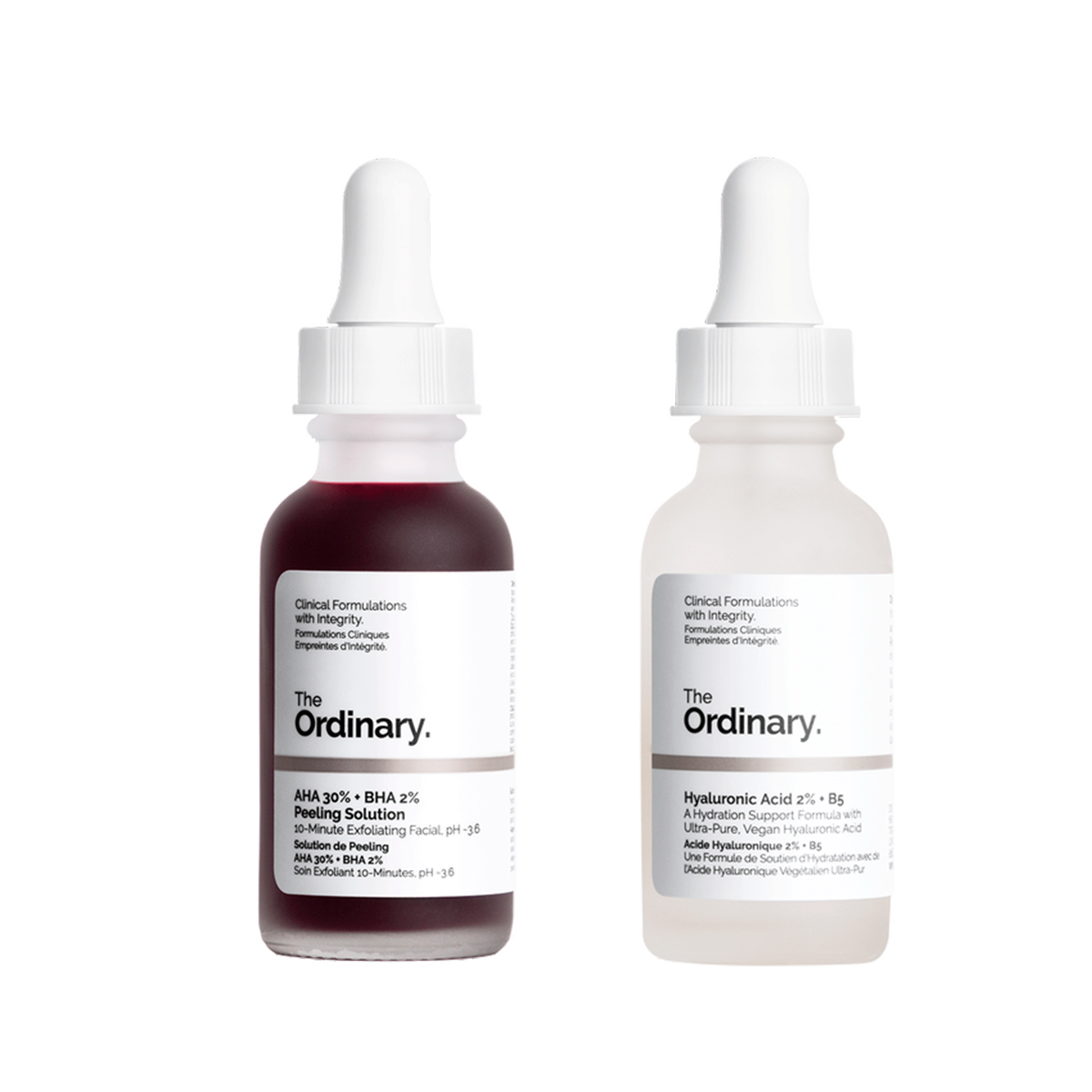 AHA 30%+BHA 2% Peeling + Hyaluronic | The Ordinary | Uperfect Perú